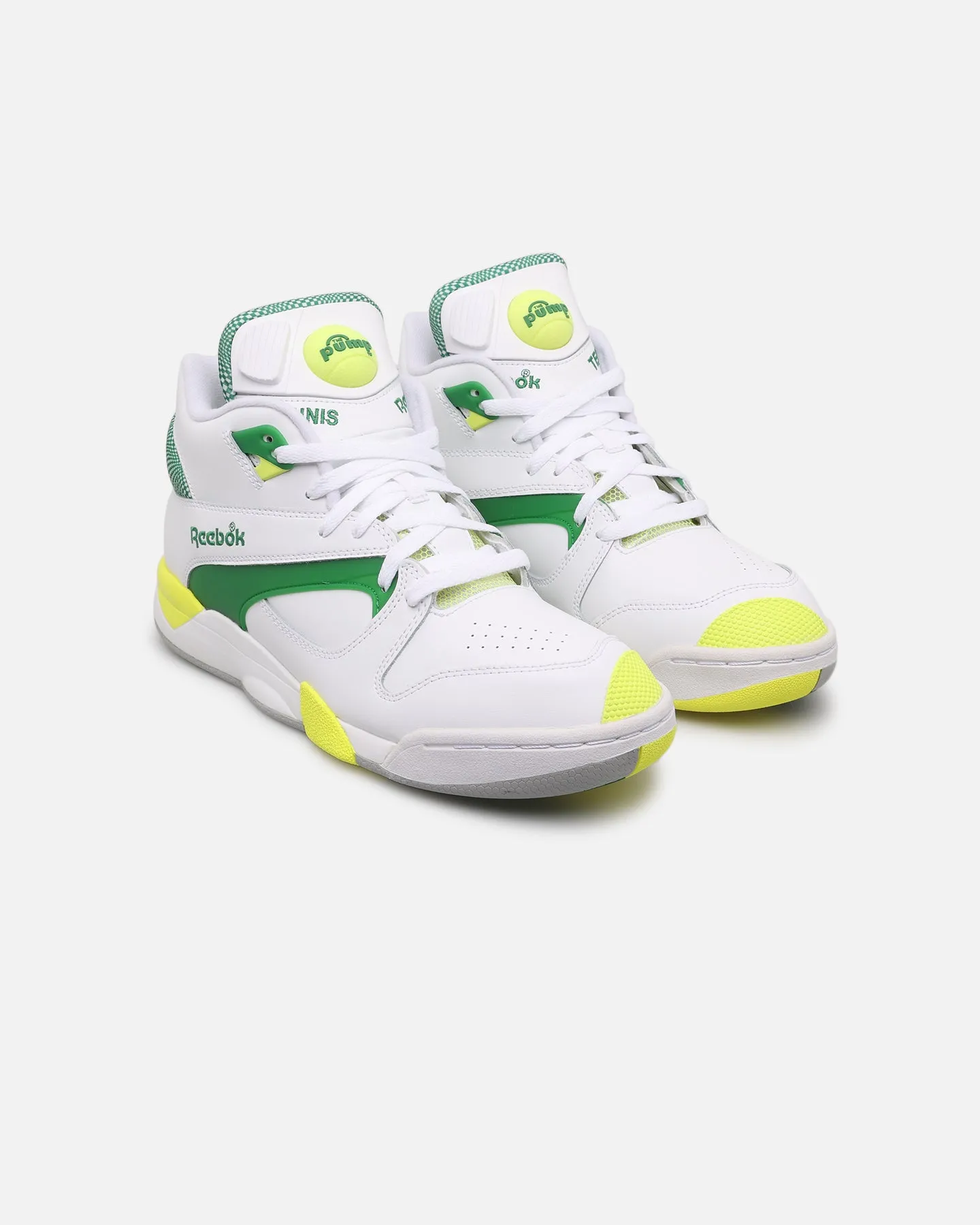 Sports Class Padded chic Reebok Court Victory Pump White/Green