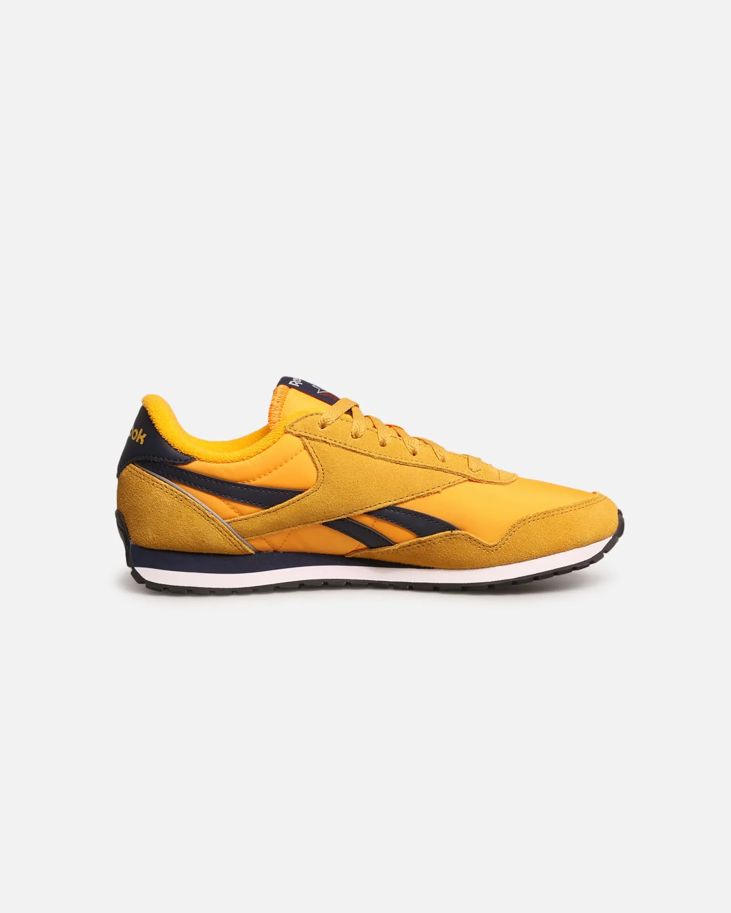 Reebok Women's Classic AZ Gold/Navy Seamless Upper PU foam