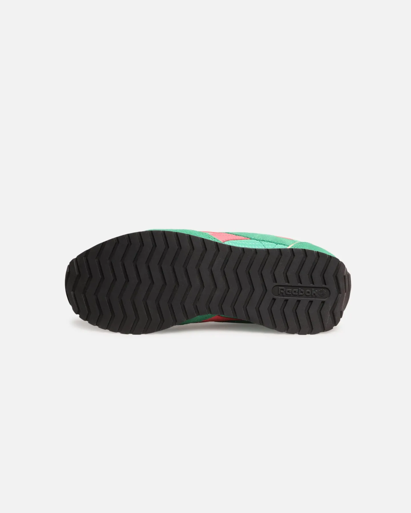 Reebok Women's Classic AZ Green Carbon Neutral Materials smooth - sole shoes
