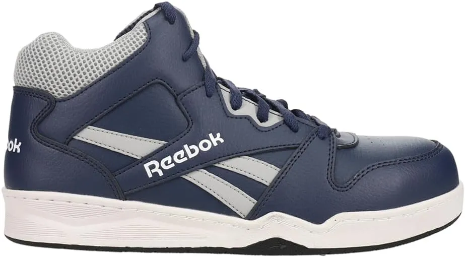 Reebok Work Men's RB4133 BB4500 Safety High Top Composite Toe Work Sneaker Navy and Grey Industrial & Construction Boot, 9