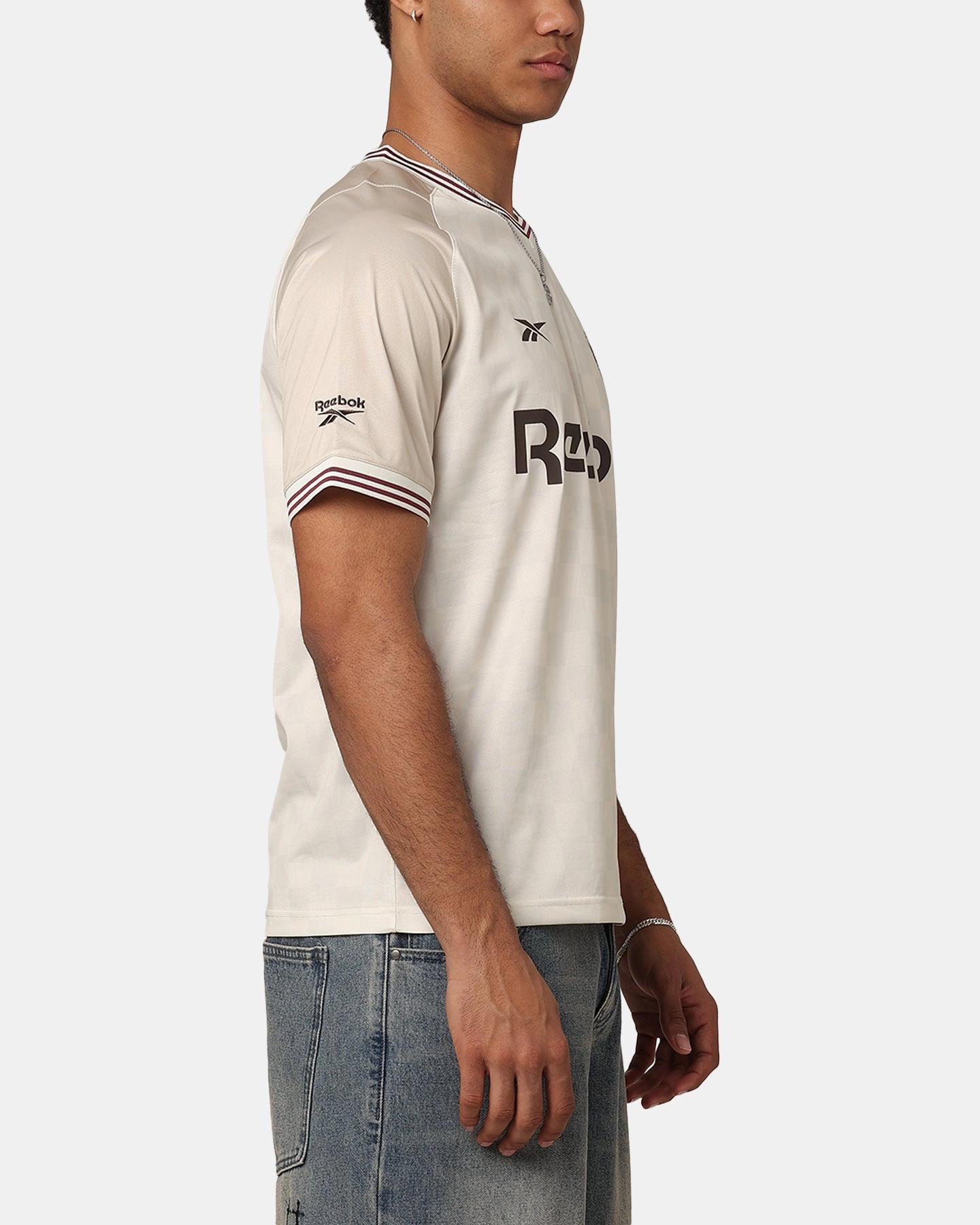 Reebok Beige Heritage Jersey Utility Brown No Resistance