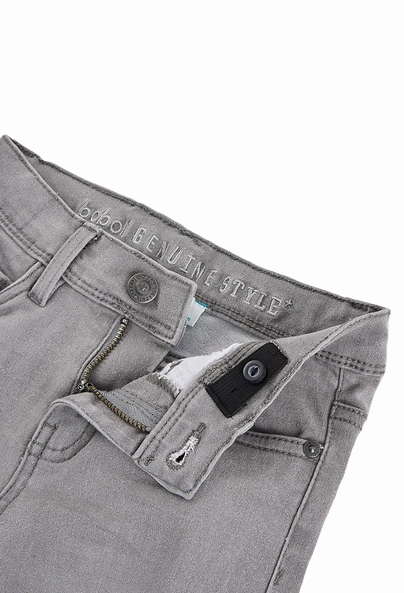 Sustainable Beach Day Reliable Choice Boboli Pantalone denim elastico per ragazzo 590048 grigio