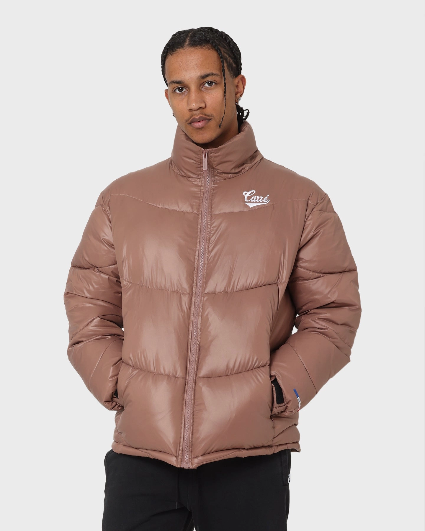 Carr?? Wave Puffer Jacket Brown suitable for day wear