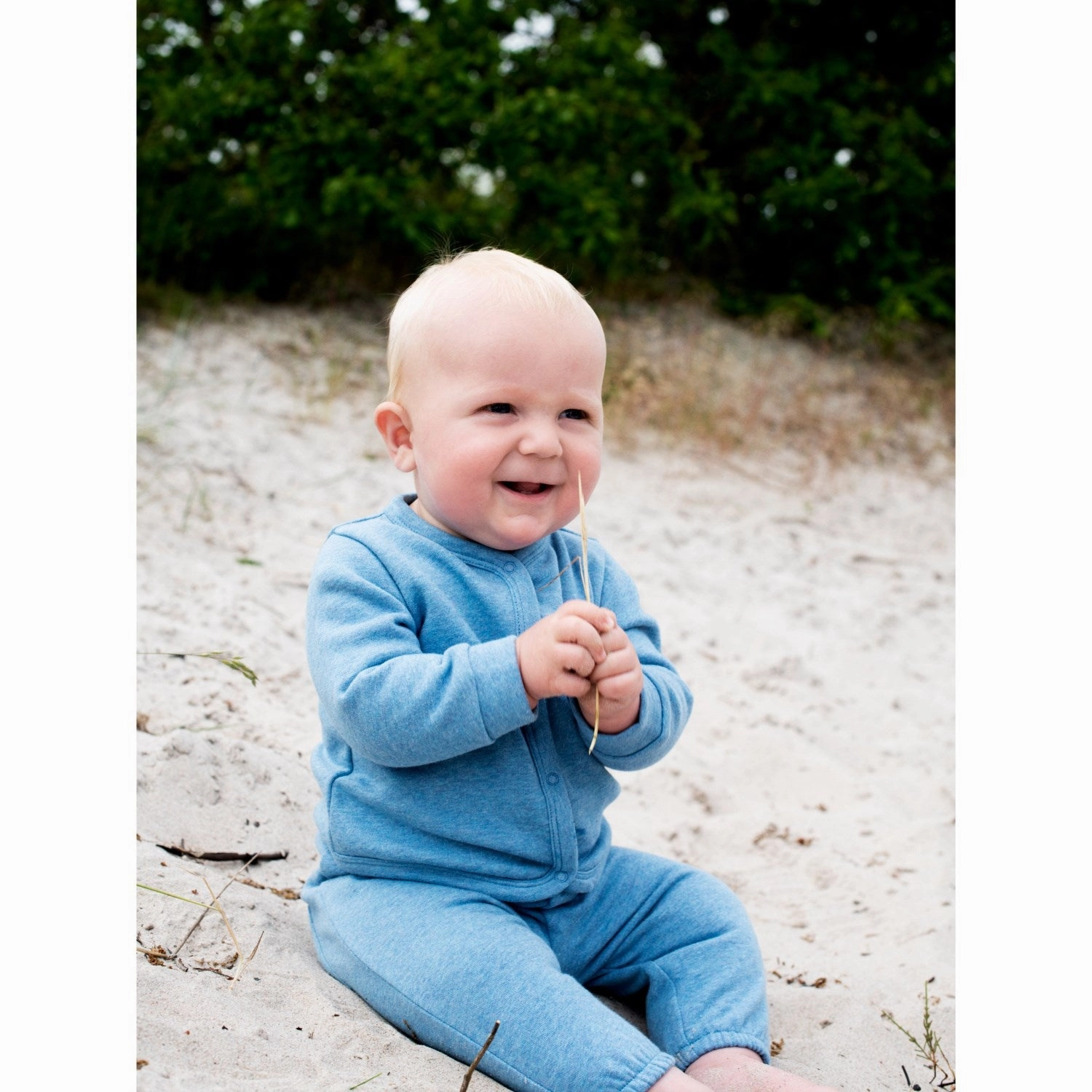Daily Look Matte Finish Serendipity Azur Baby Sweat Jacket
