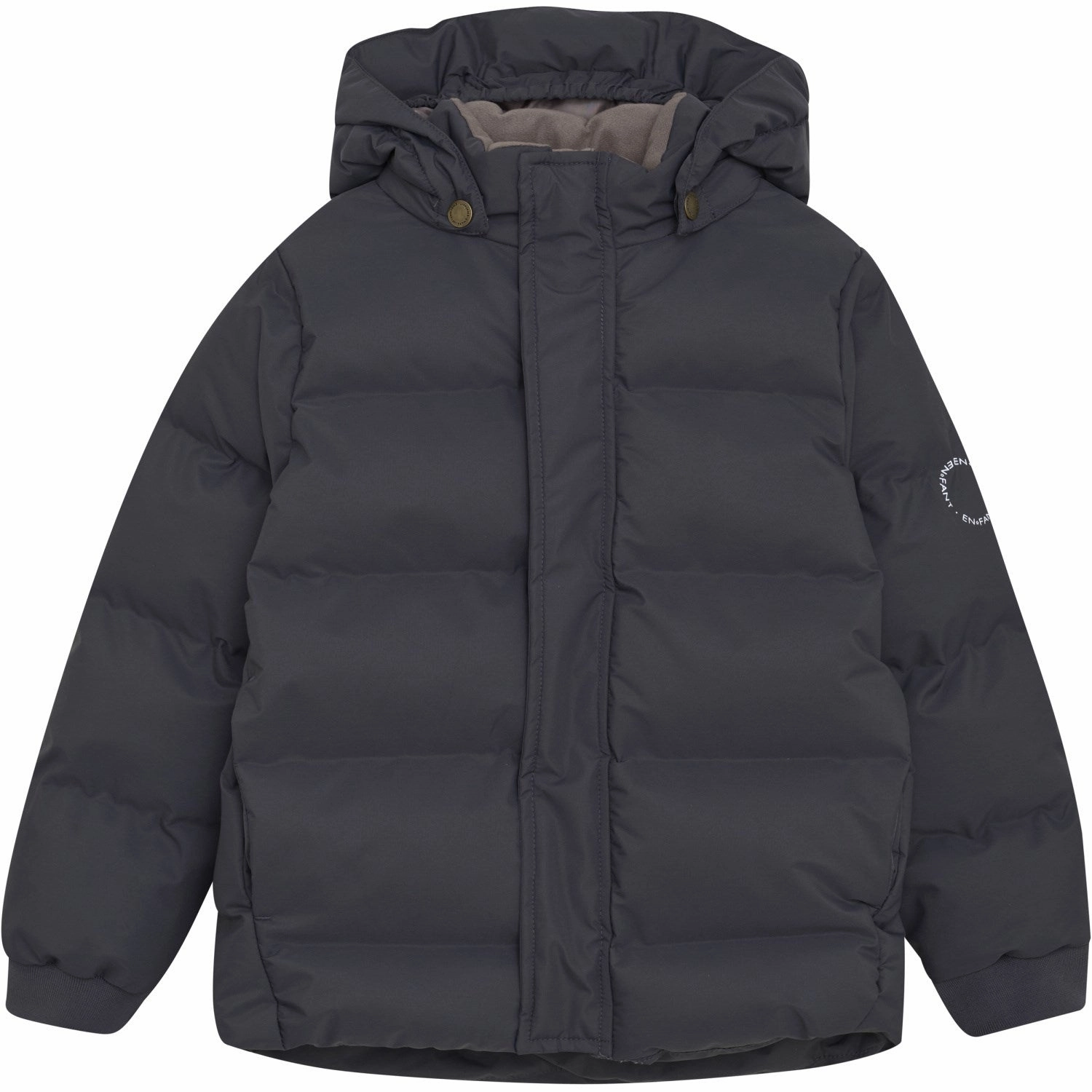 En Fant Ebony Jacket Quilt, Solid Packable Technology Articulated Ergonomic Fit