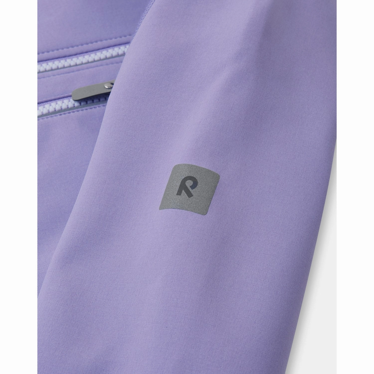 Contoured Silhouette Weather Ready Reima Blooming Lilac Softshell Jacket Vantti