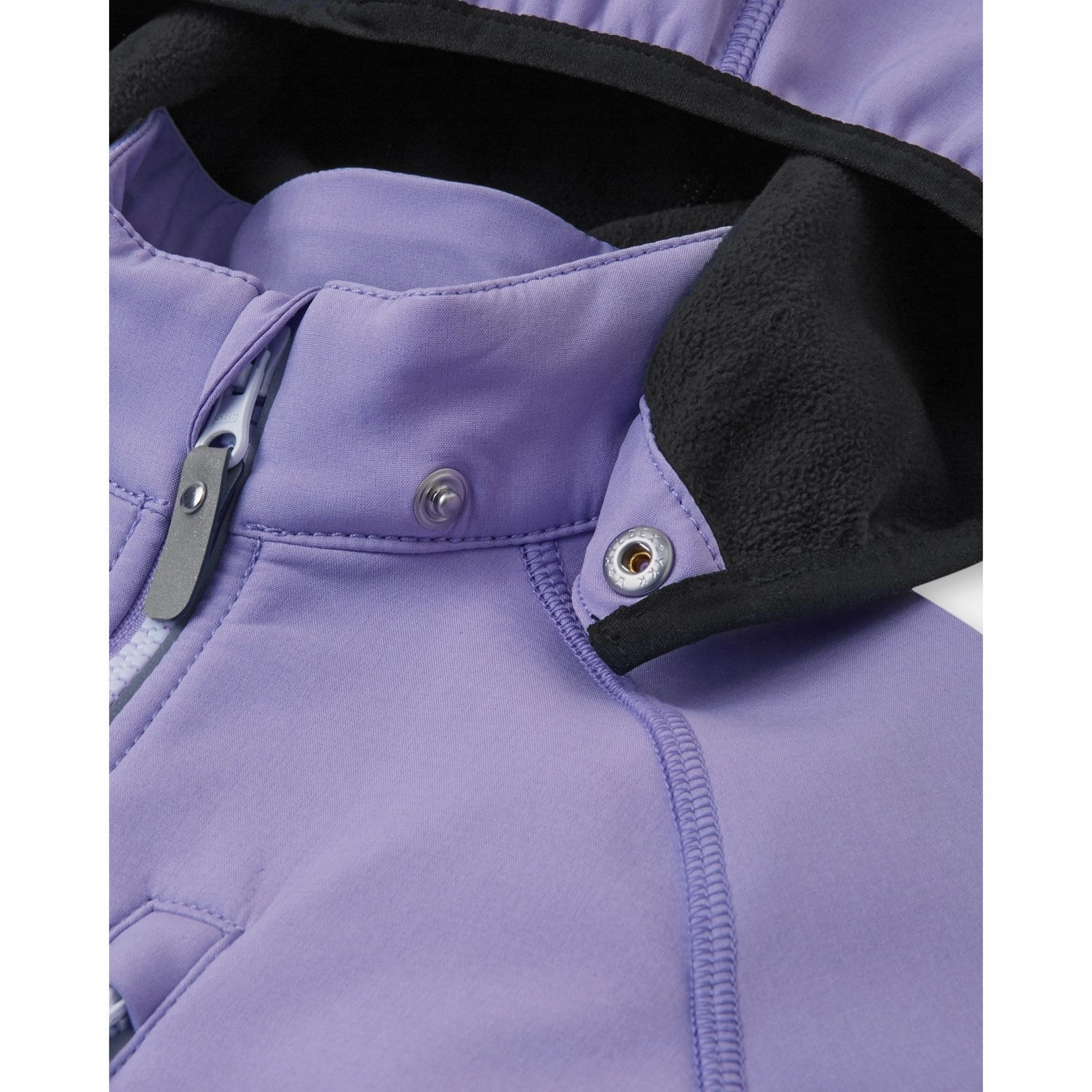 Hidden Pocket System Reima Blooming Lilac Softshell Jacket Vantti