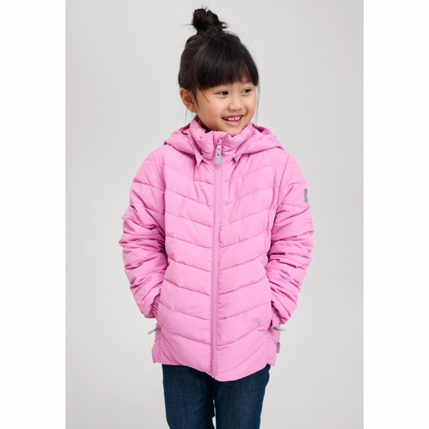 Reima Mauve Pink Jacket Uumaja Mauve Pink Tech Use Ventilated Back