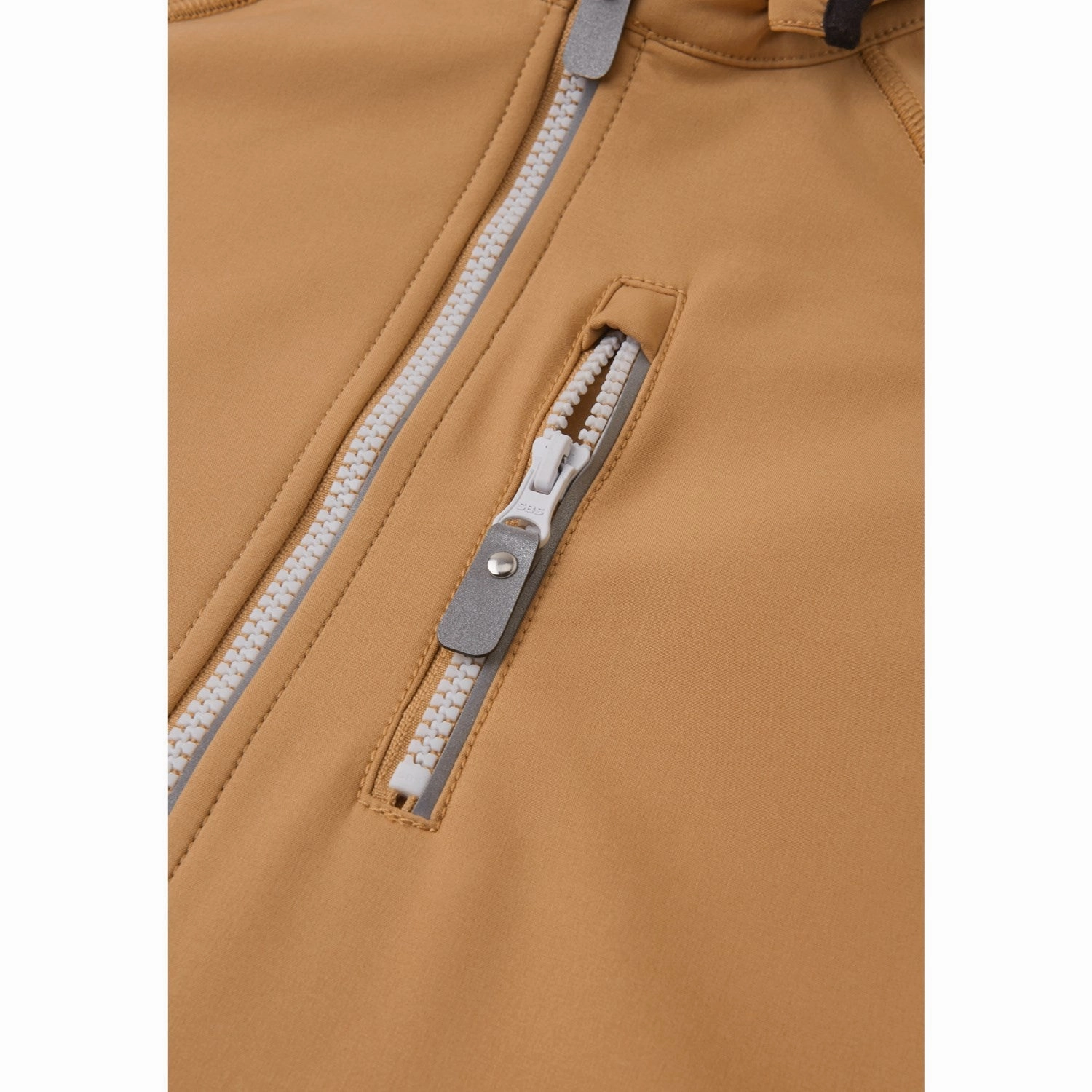 Hidden Pocket System TemperatureRegulating Tech Reima Peanut Brown Softshell jacket Vantti Peanut Brown