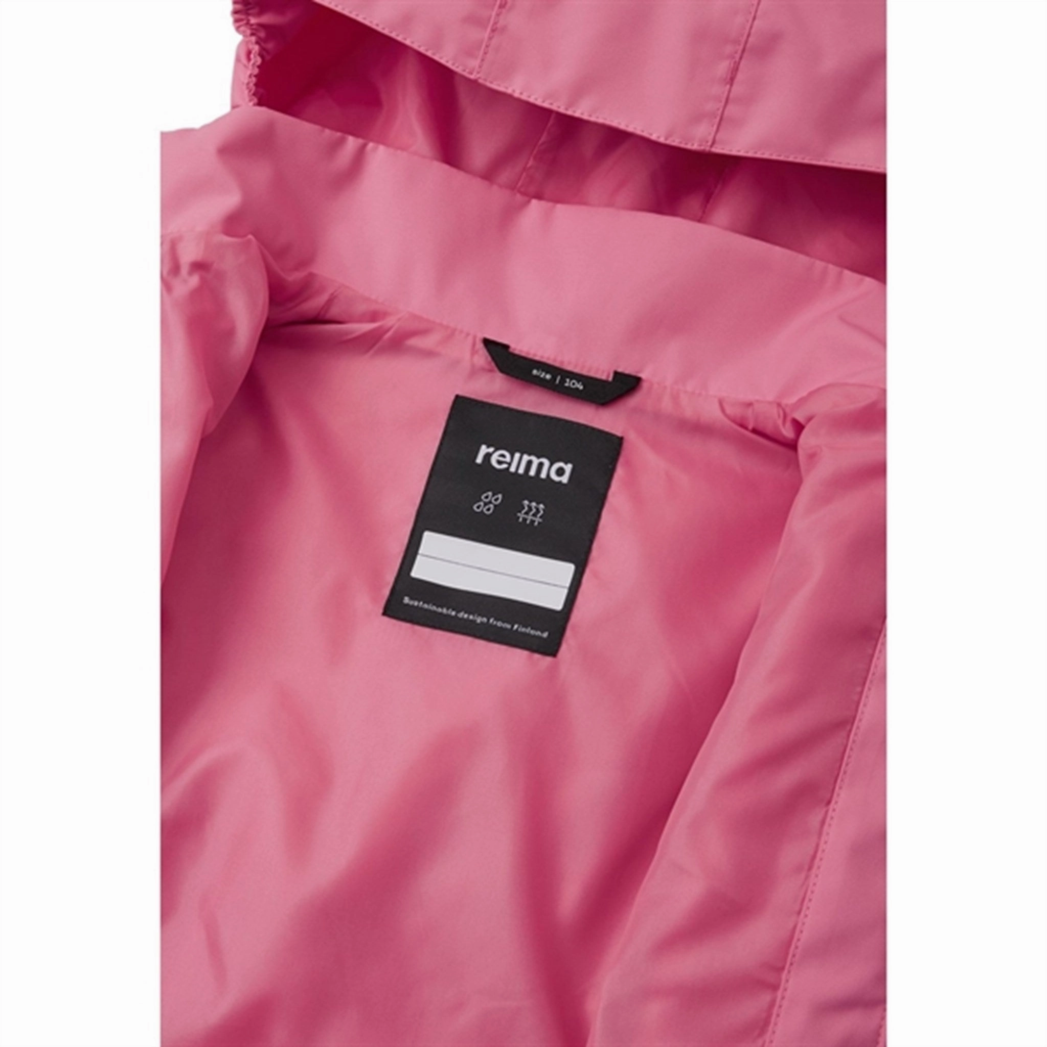 Flexible Daily Fit Smart Casual Reima Reimatec Jacket Anise Sunset Pink