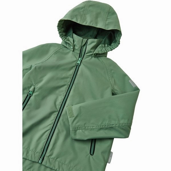 Compression Panels HypoallergenicMaterial Reima Reimatec Jacket Soutu Green