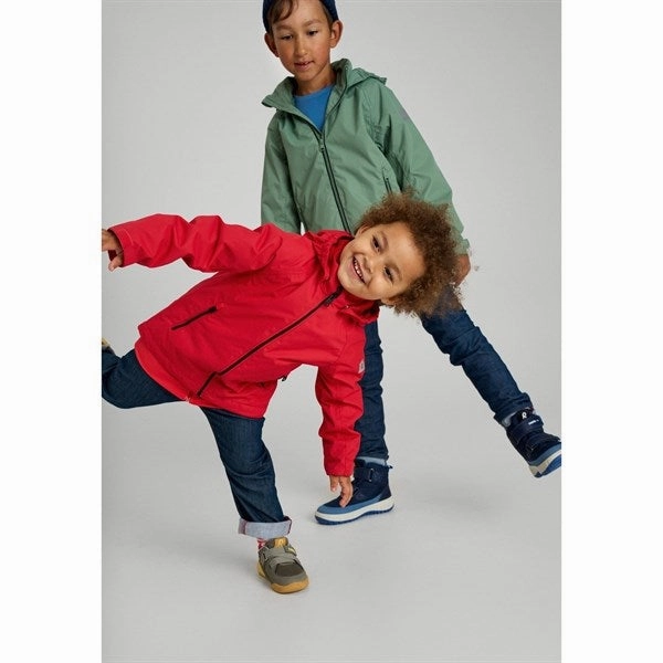 Reima Reimatec Jacket Soutu Green Comfort Fit Cut Crisp Look