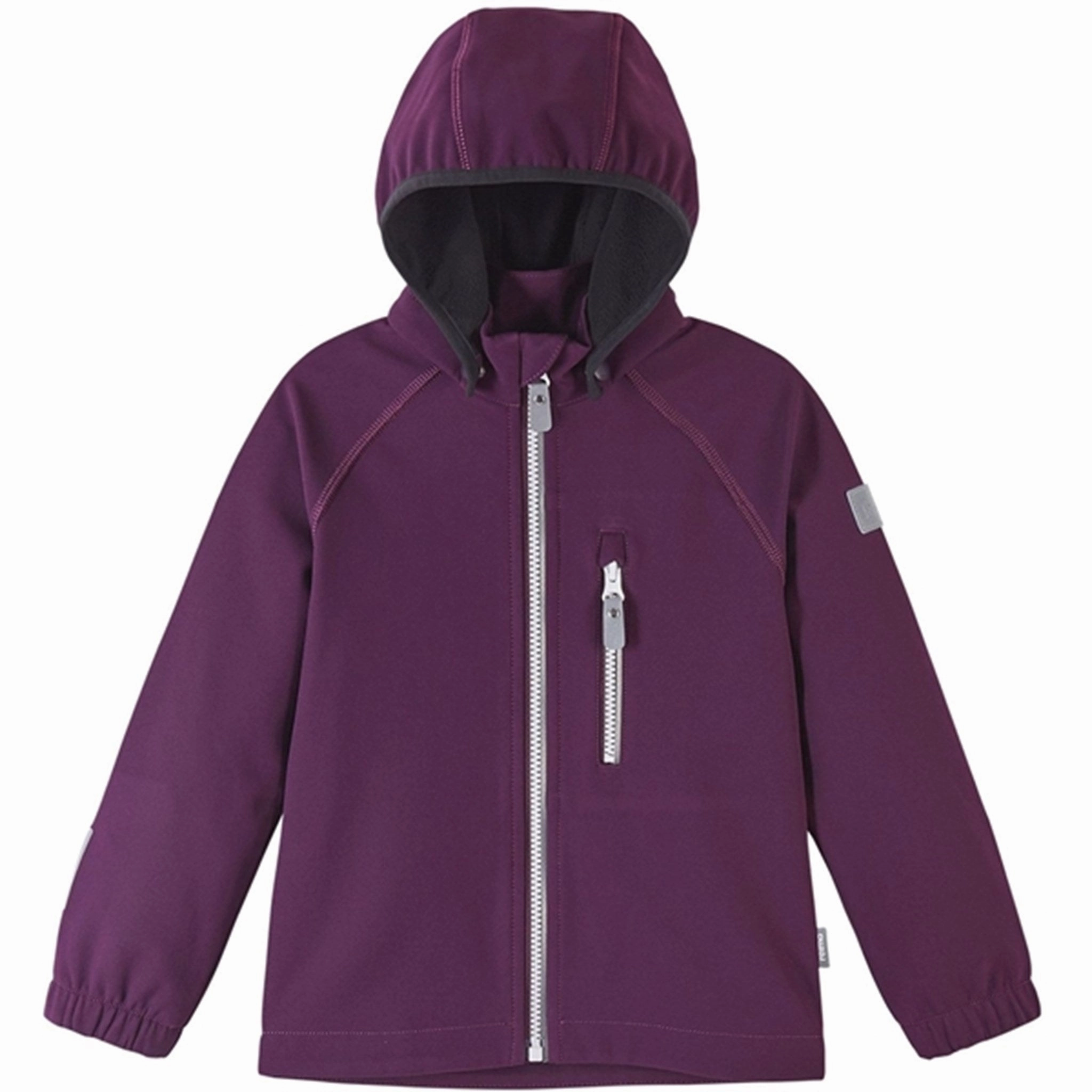 Reima Softshell Jacket Vantti Deep purple Abrasion Resistant Trim