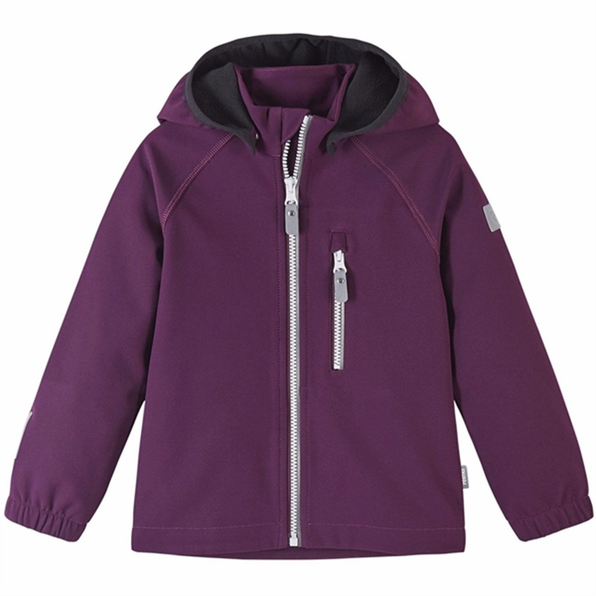 Reima Softshell Jacket Vantti Deep purple Eco Friendly Dyed Fabric Dual Layer Insulation
