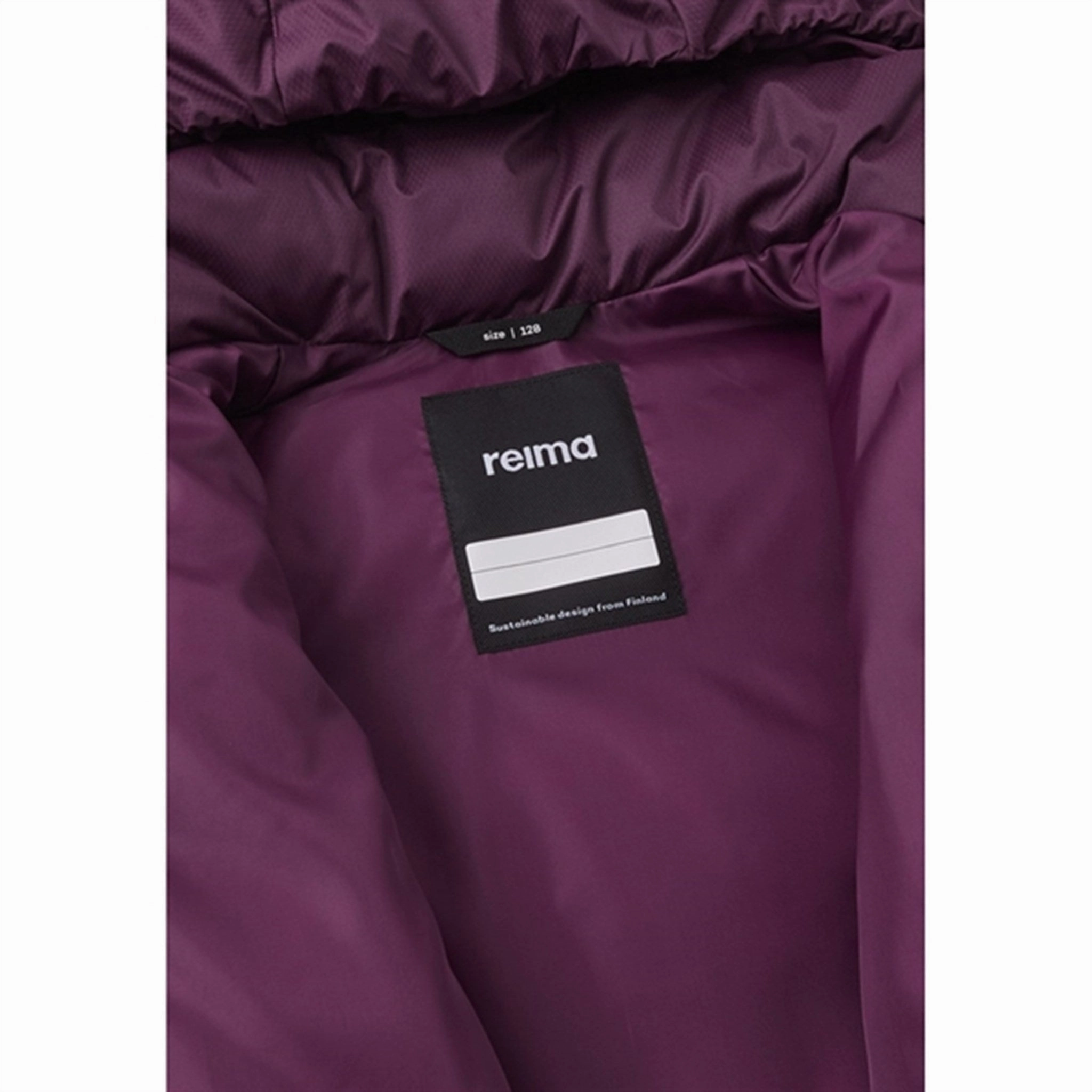 Reima Winter Jacket Vaanila Deep purple Reinforced Elbows