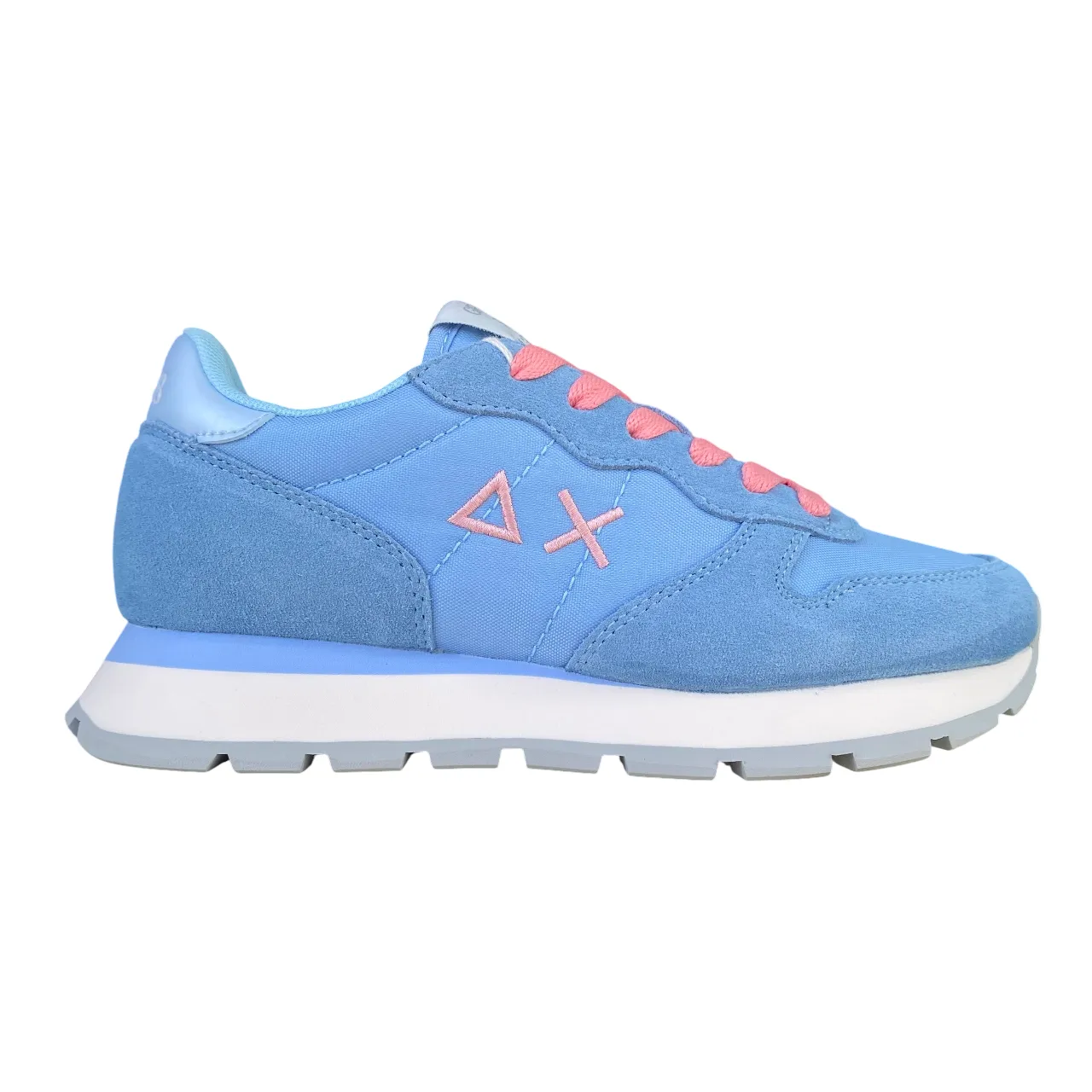 heavy - duty - construction - feature shoes cross - country shoes Sun68 scarpa sneakers da donna Ally Solid Nylon z35201 05 azzurro