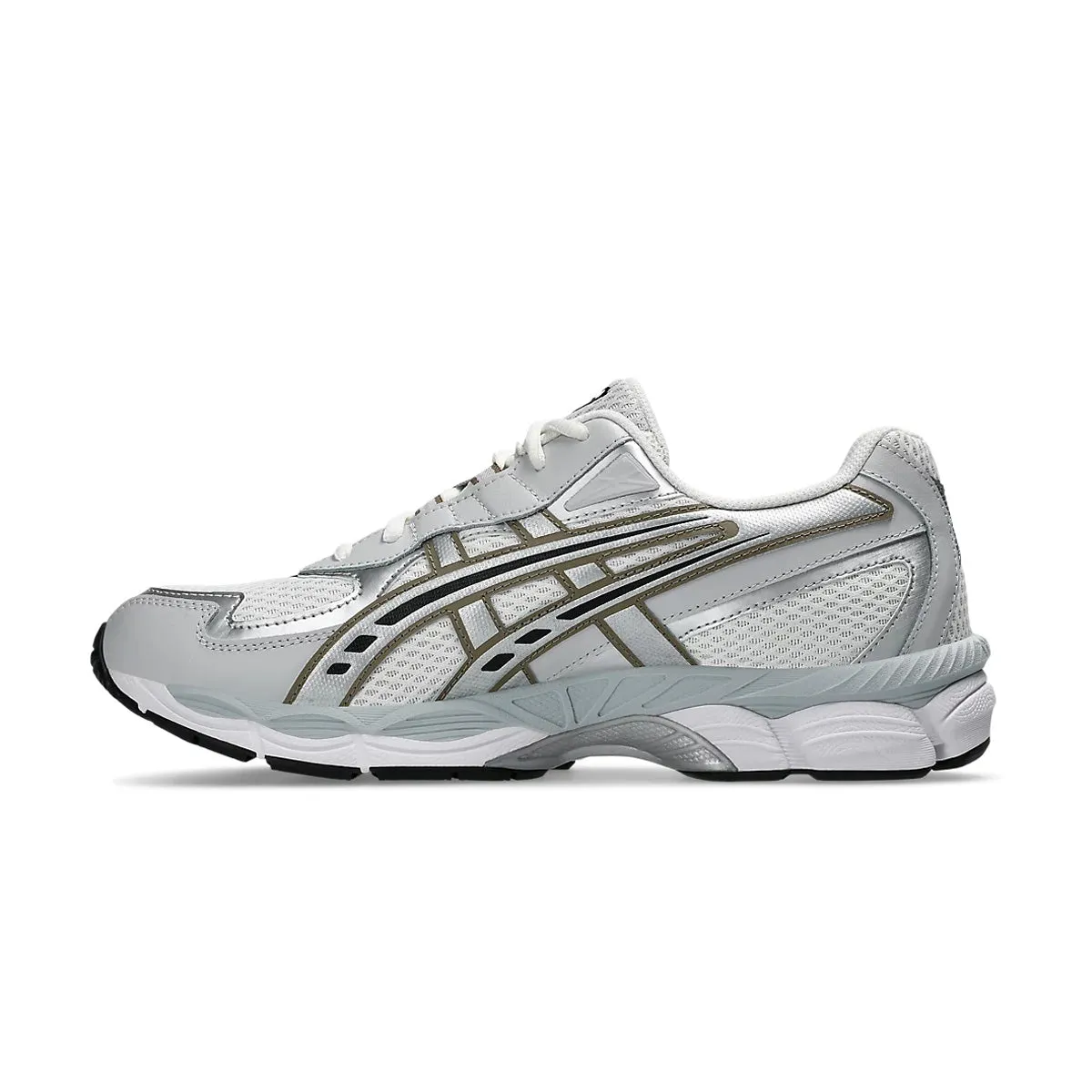 GEL-NYC 2055 'Cream Pure Silver' Elastic Lacing