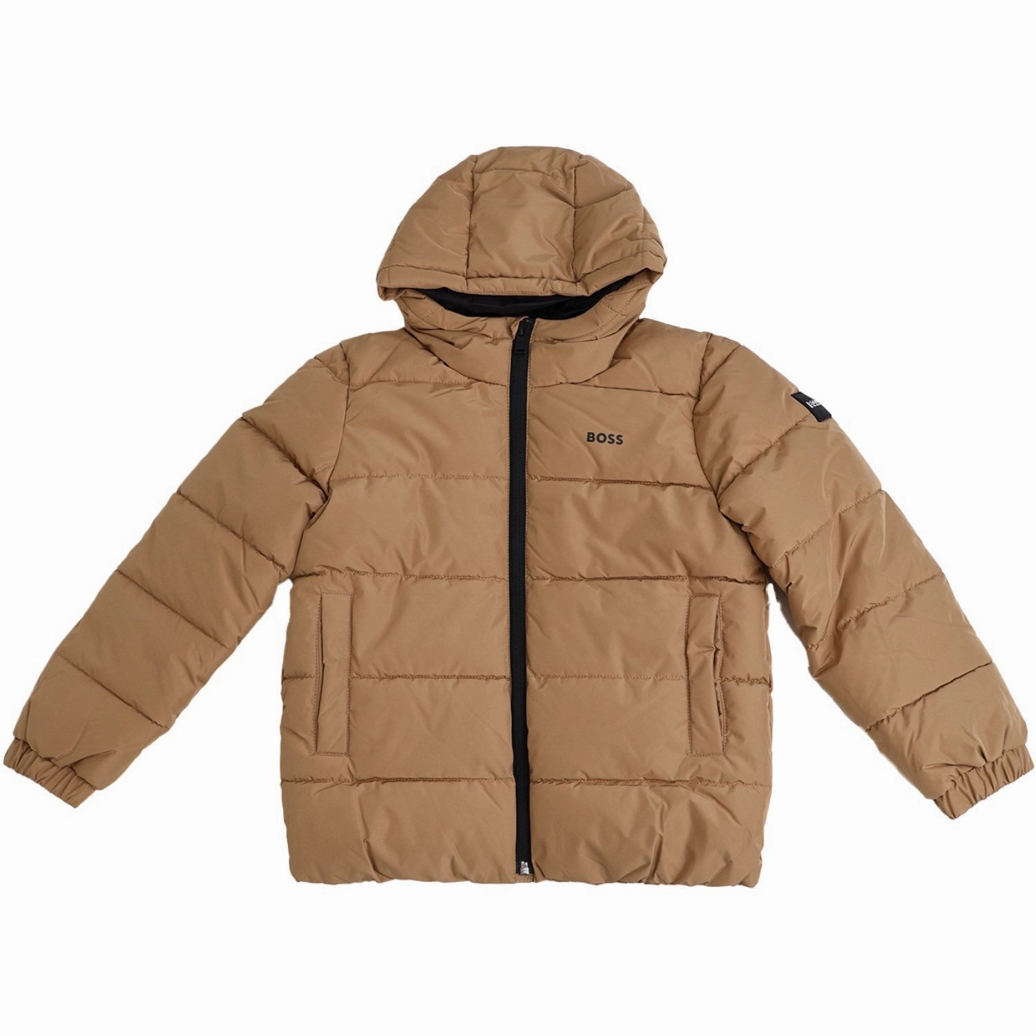 Smooth Zipper Glides Fleece Inside Hugo Boss Cookie Puffer Jacket