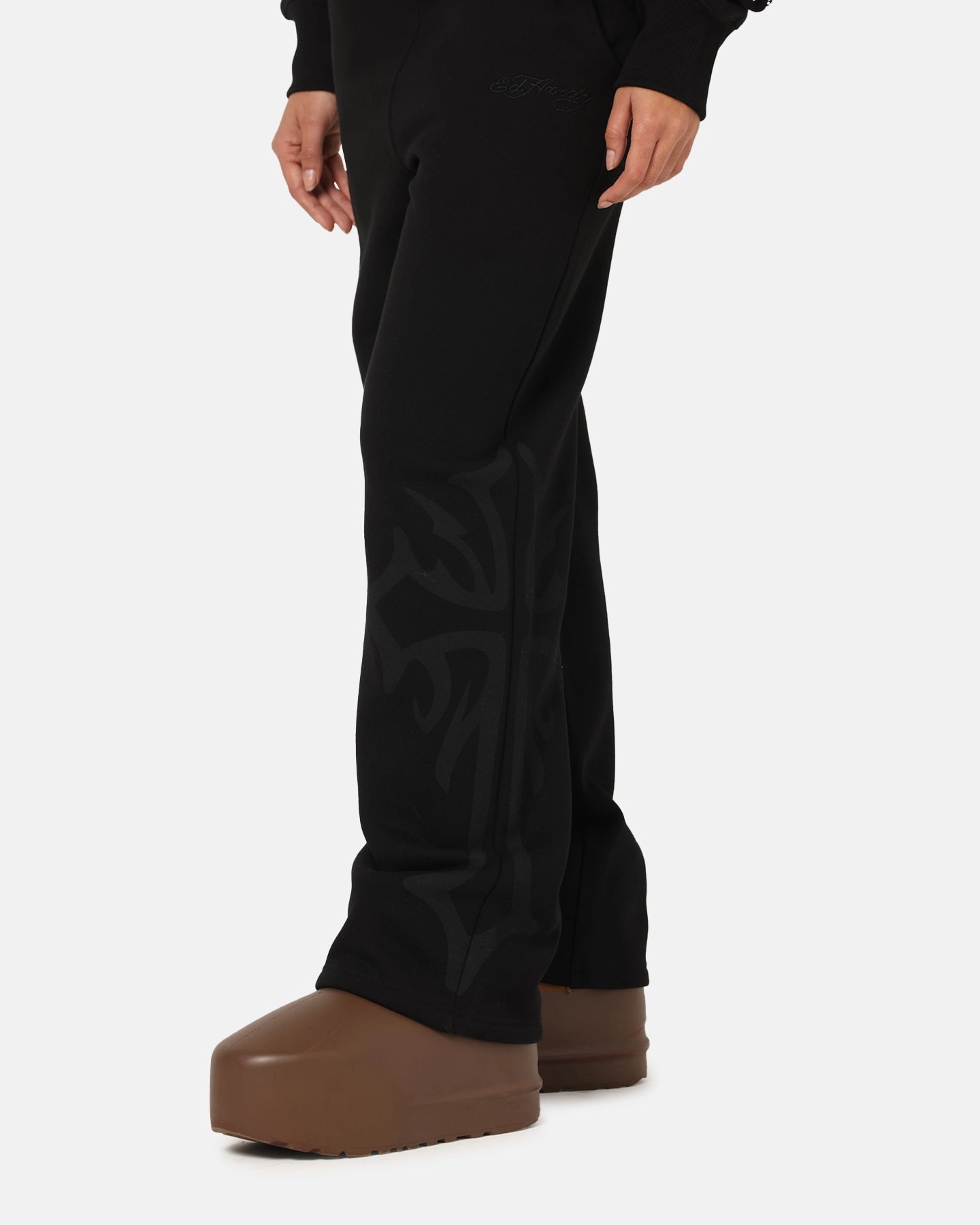 Ed Hardy Trinity Sweatpants Black Outfit Staple