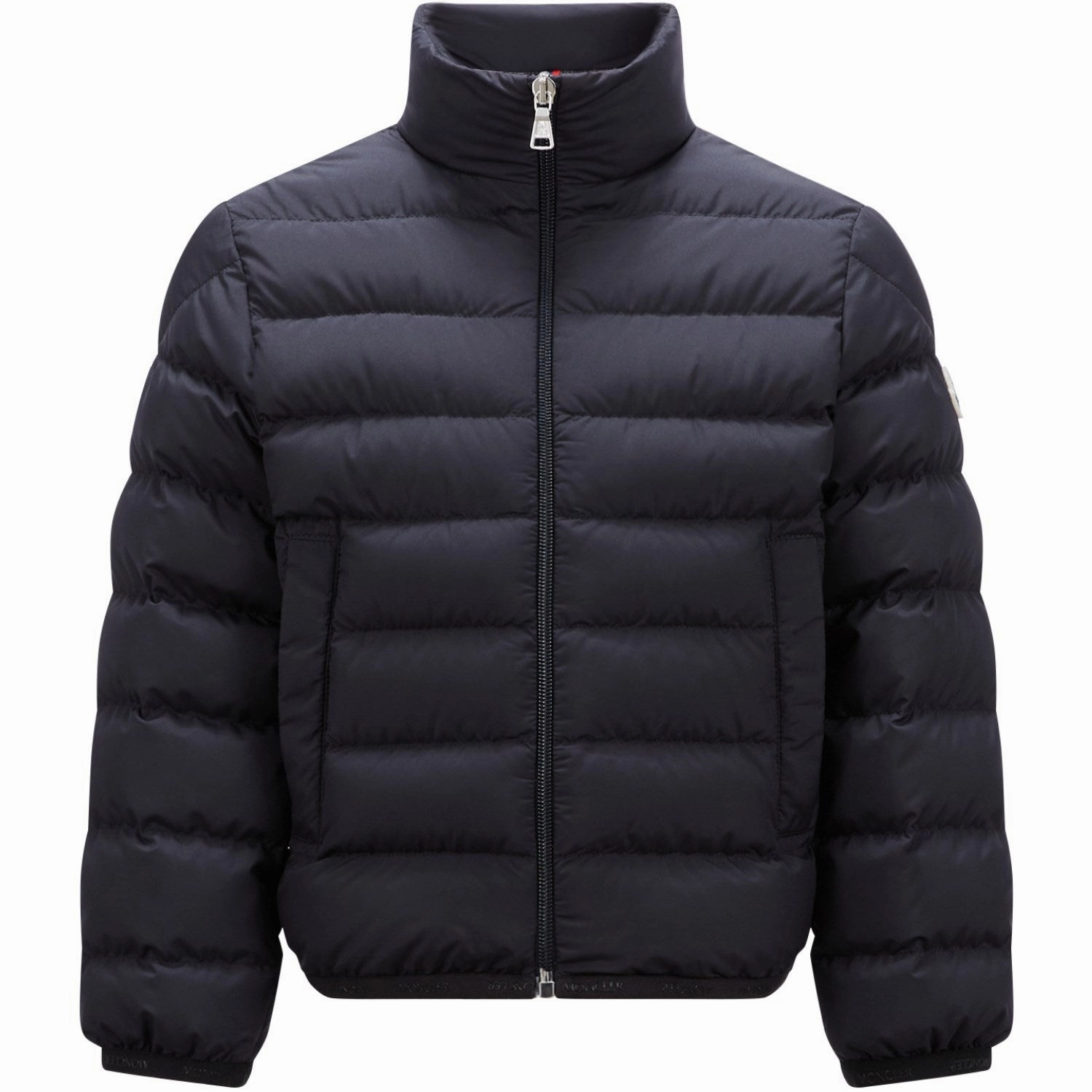 Moncler Medium Blue Baudinet Jacket Ergonomic Mobility Cut