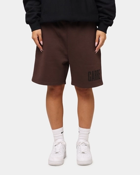 Carre Premium Essentials Sweat Shorts Chocolate Functional Fit