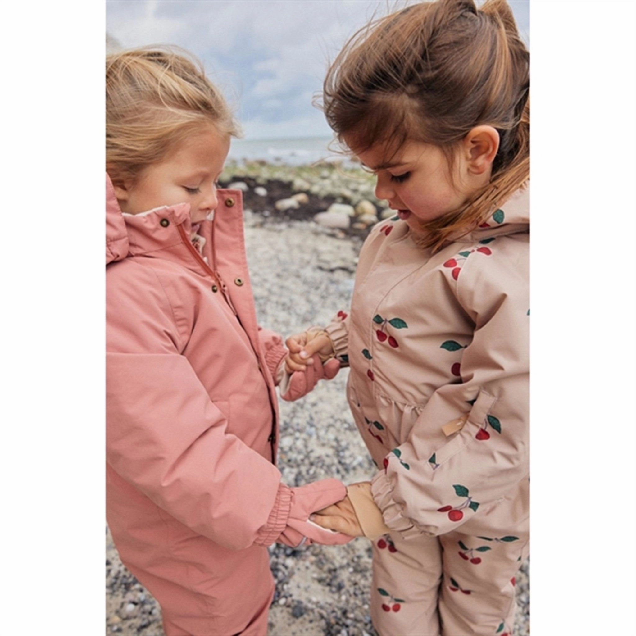 Modular Layering Compatibility Konges Sl?jd Ma Grande Cerise Mismou Frill Jacket