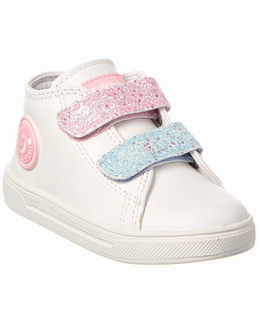 Elastic Collar Naturino Falcotto Michael 3 Leather Sneaker