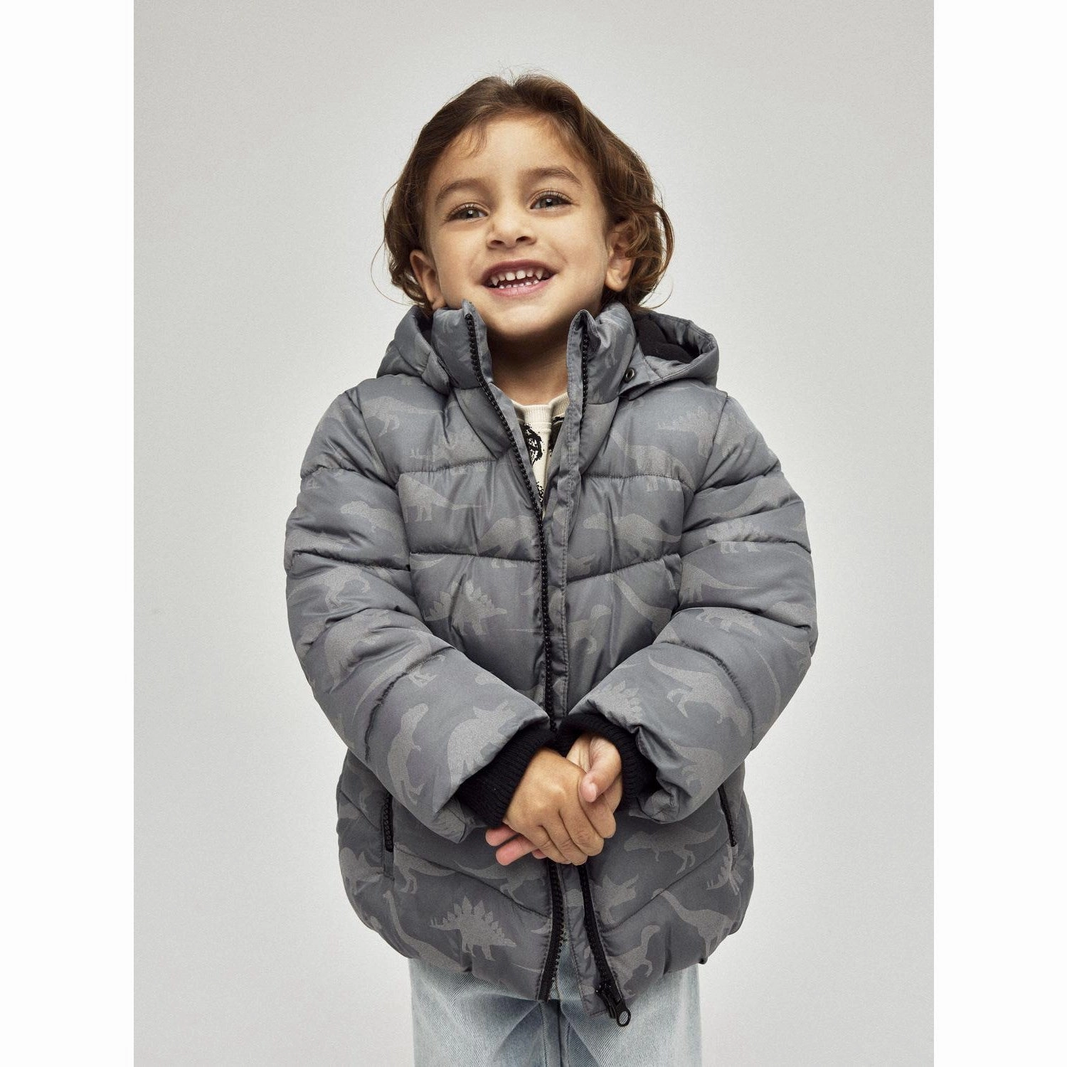Name It Poppy Seed Nmmmosan Puffer Jacket Ref1 Stylish Comfort Minimal Aesthetic