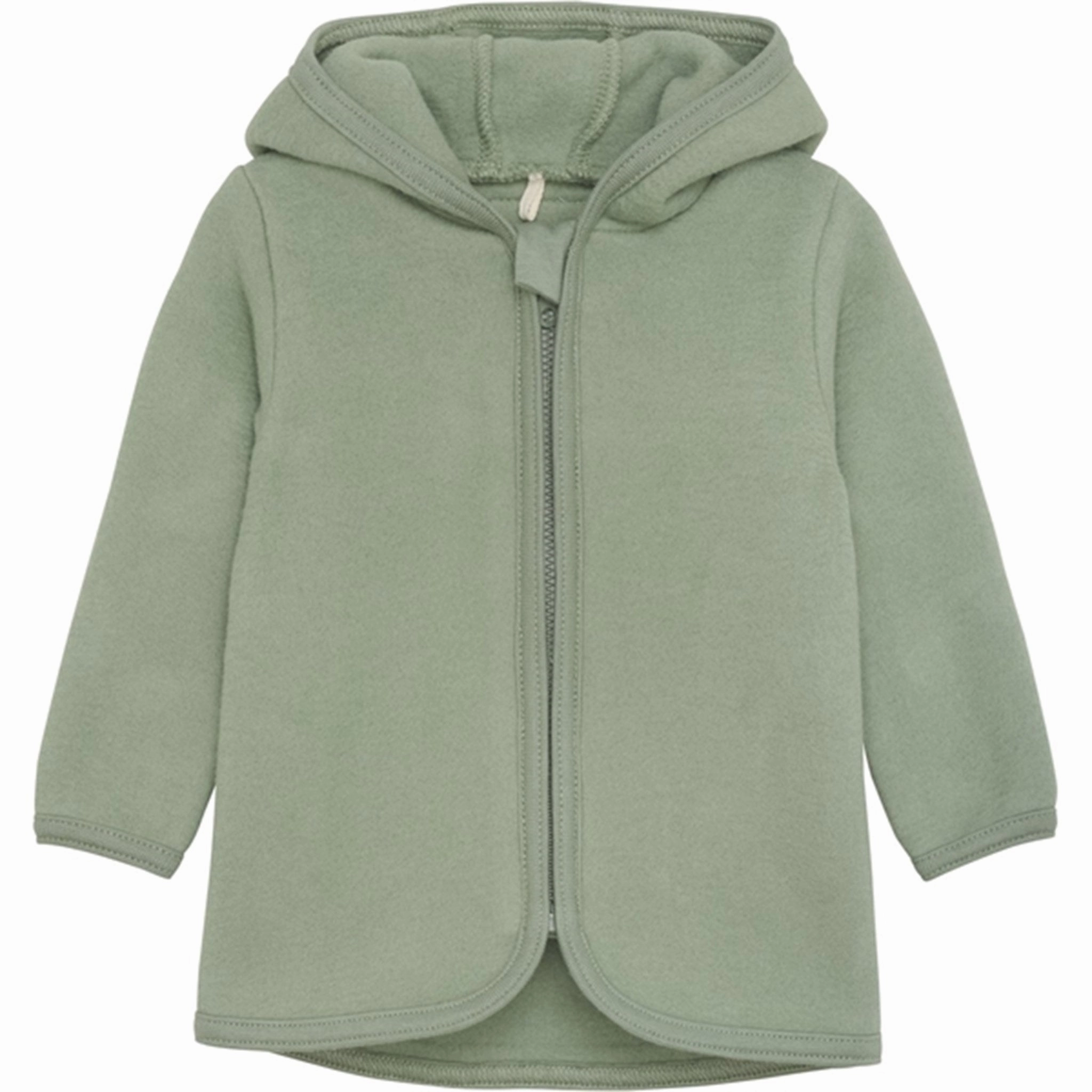 Reflective Trim Light Activated Cooling Huttelihut Jacket Ears Cotton Fleece Sea Spray