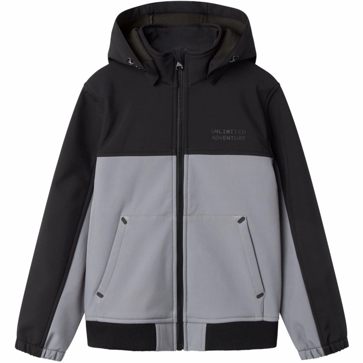 Outdoor Adventure Name It Mockingbird Alfa08 Softshell Jacket Cool Block Fo