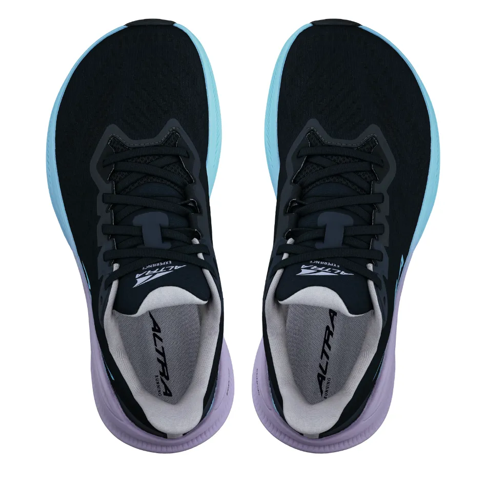 Altra Women's Experience Flow 2 Running Shoes in Black/Light Blue AW25 Weekend Style Lightweight Chassis