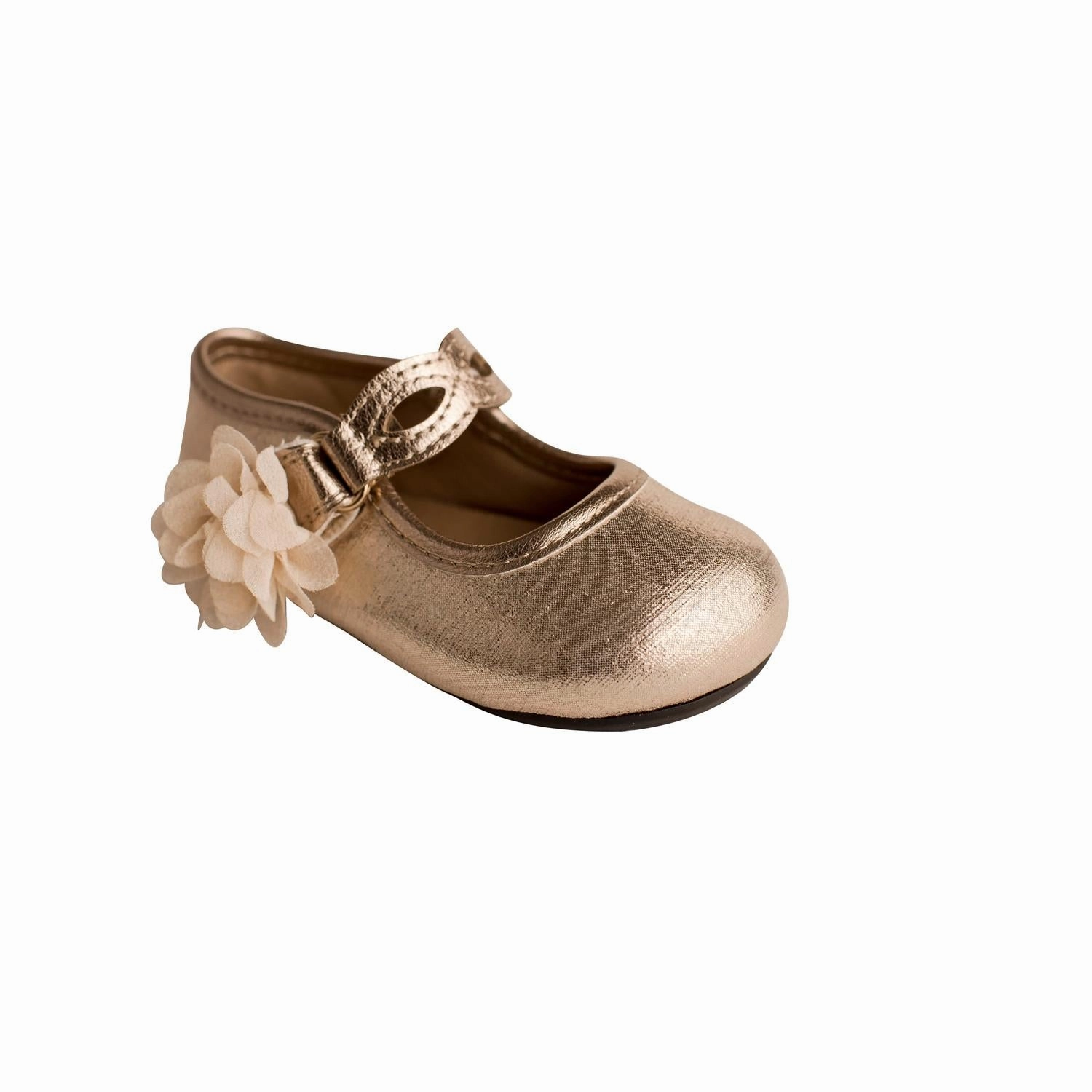 Light Movement TPROutsole Baby Girl's Holiday Shoes In Champagne