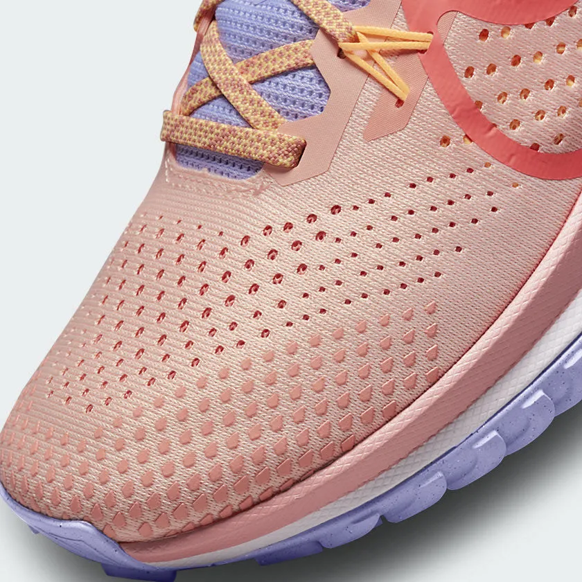 Nike Pegasus Trail 4 Women's Pink Running Trainers DJ6159 800 Blown Rubber Compound Superior Quality