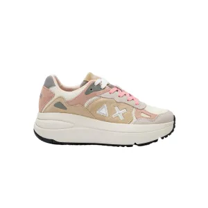 Sun68 scarpa sneakers da donna Venus Z34219 31 bianco-panna MultiSurface