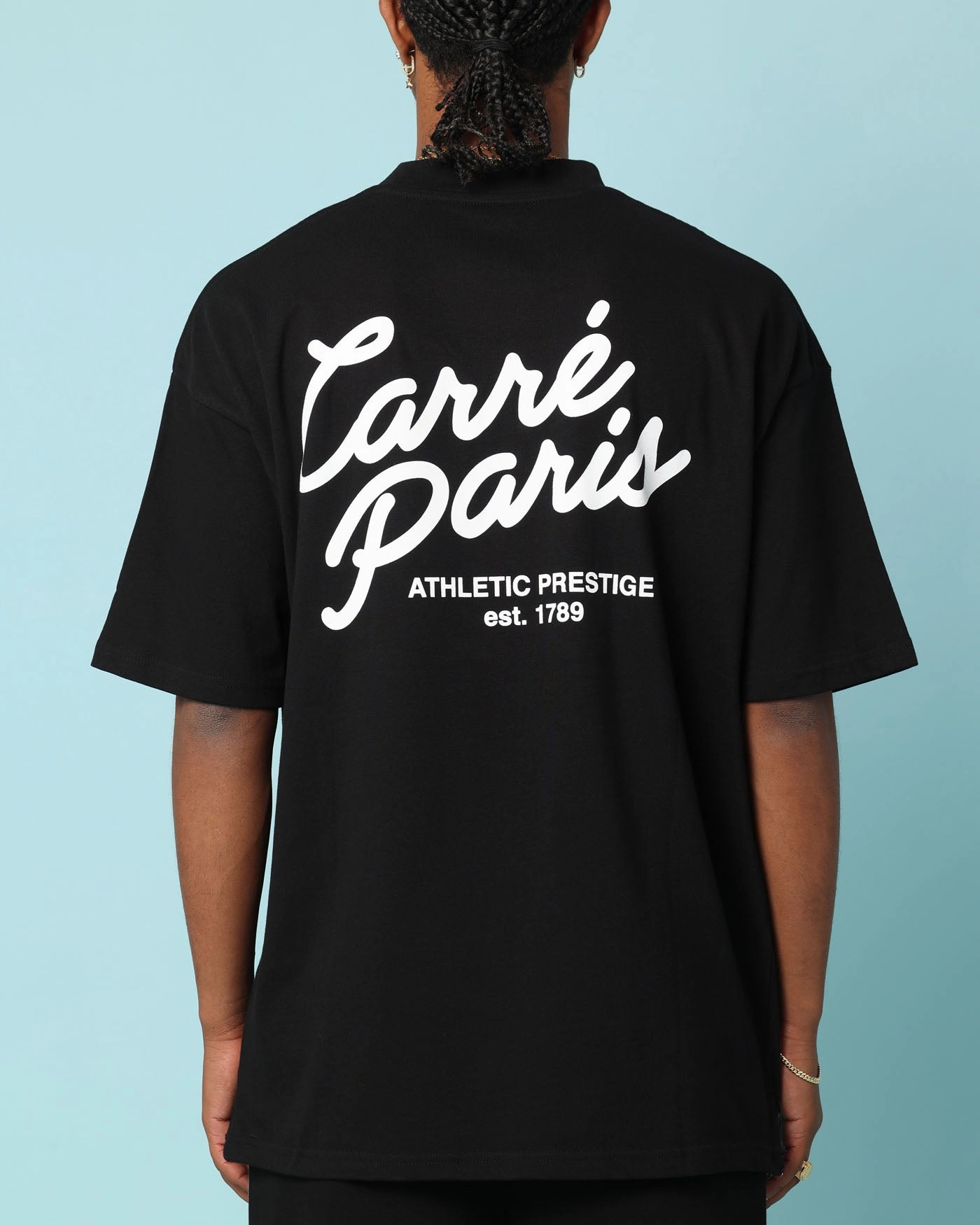 City Smart Carr?? Gorgeous Script Oversized T-Shirt Black