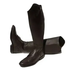 Rhinegold Elite Luxus Long Riding Boots Brown