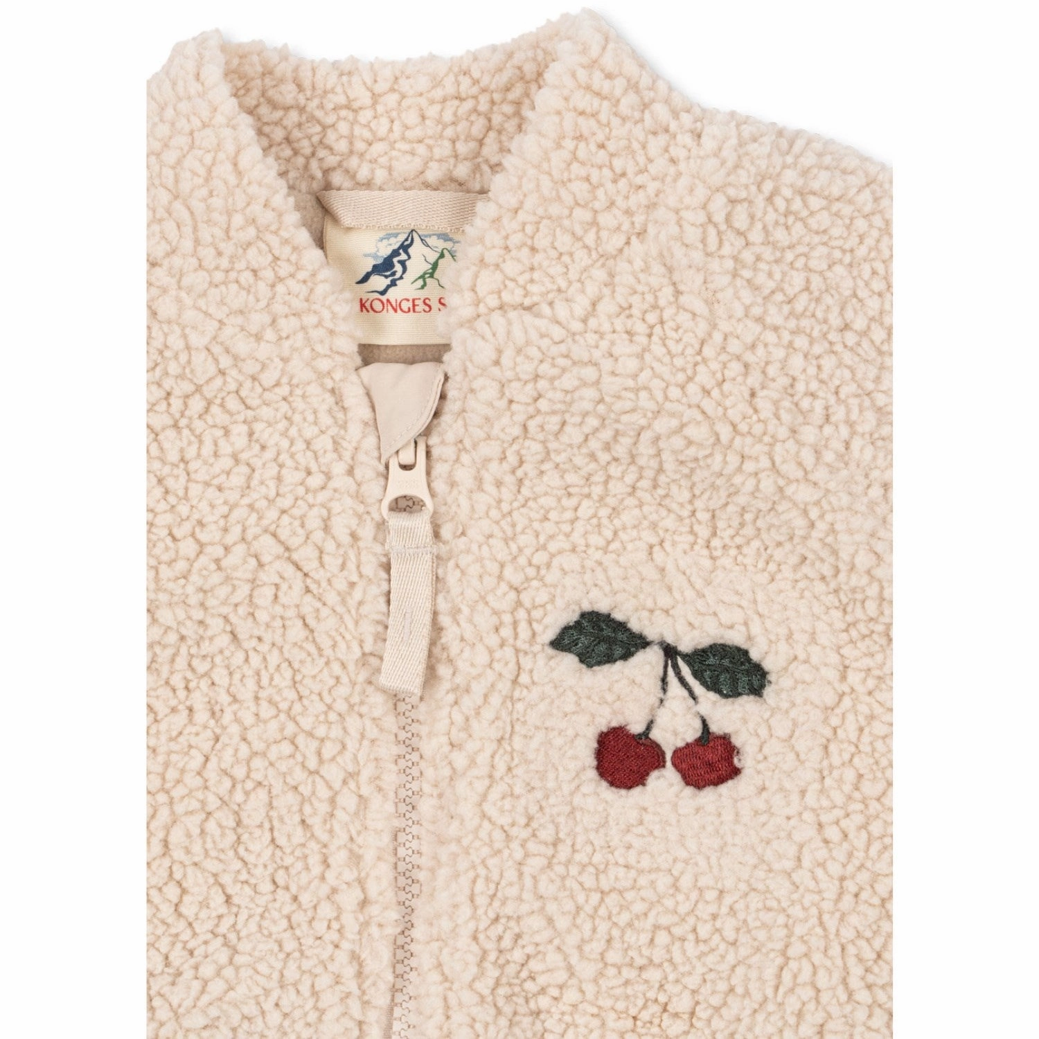 Konges Sl?jd Sand Dollar Jazz Teddy Bomber Jacket Grs Stormproof Zipper Seamless Bonding
