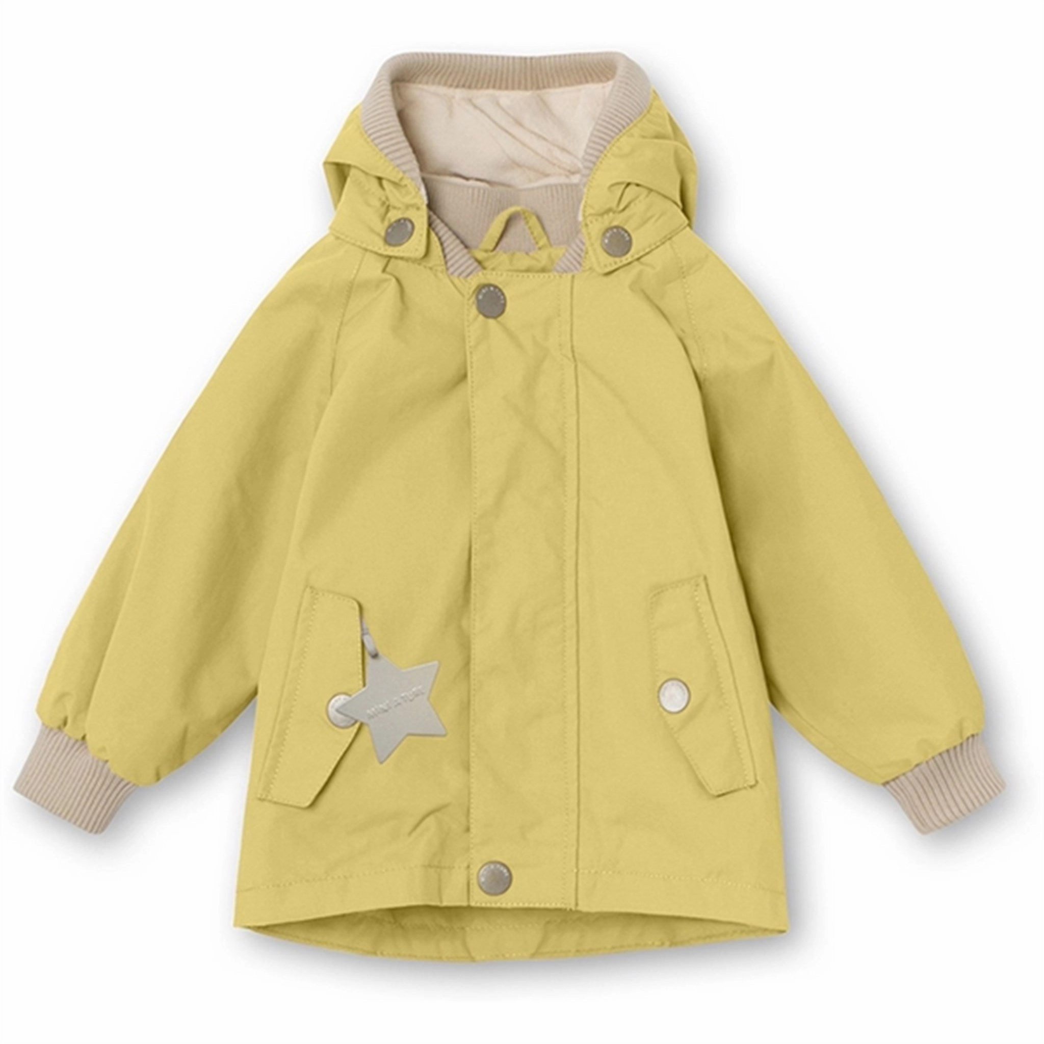 Waterproof Design MINI A TURE Wally Spring Jacket w/Fleece Lining Dusky Citron