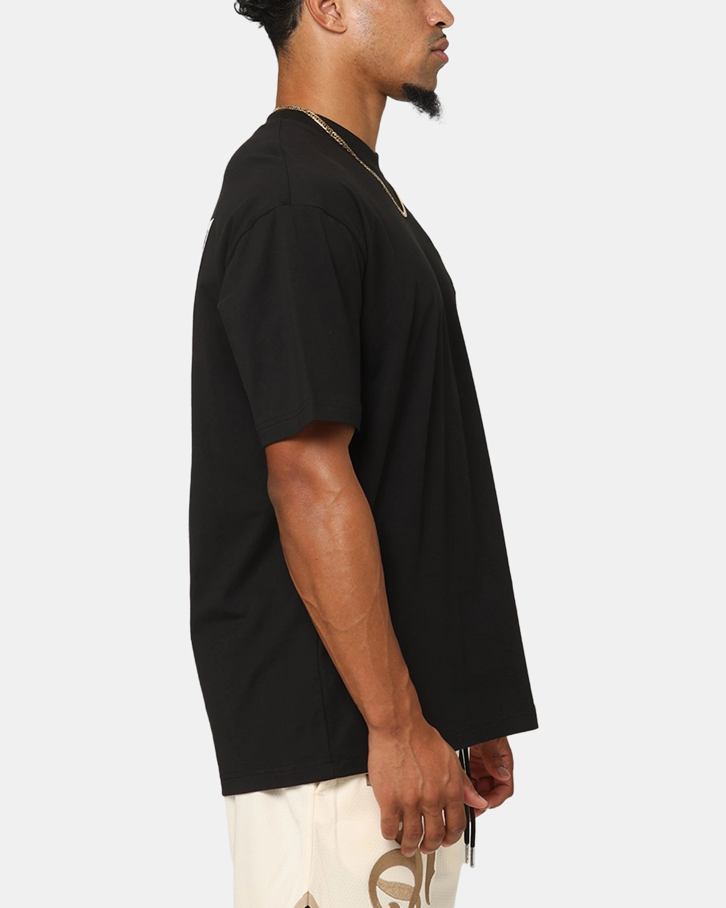 brandable Temperature Regulating Fabric New Era Las Vegas Raiders Rose Oversized T-Shirt Black
