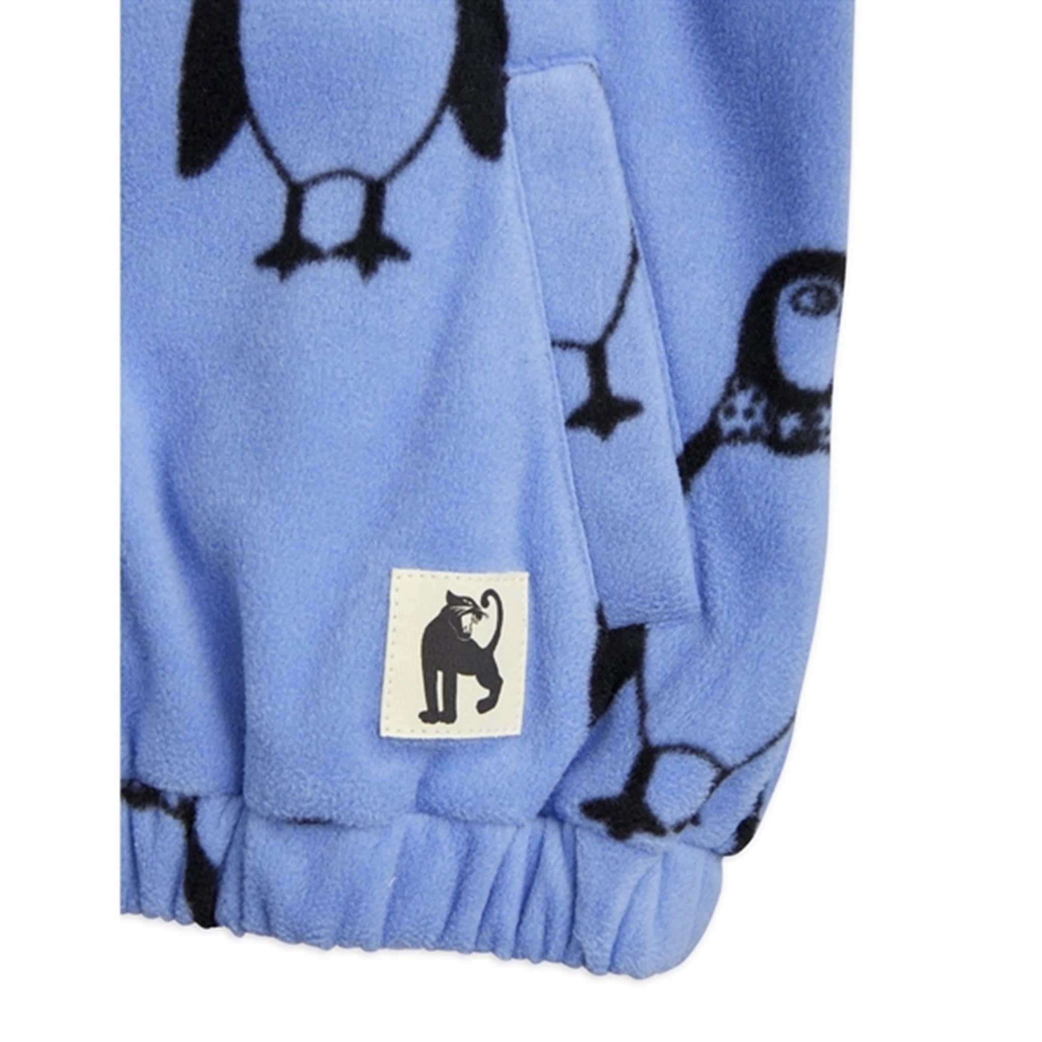slim cut Ergonomic Articulation Mini Rodini Penguin Fleece Jacket Blue
