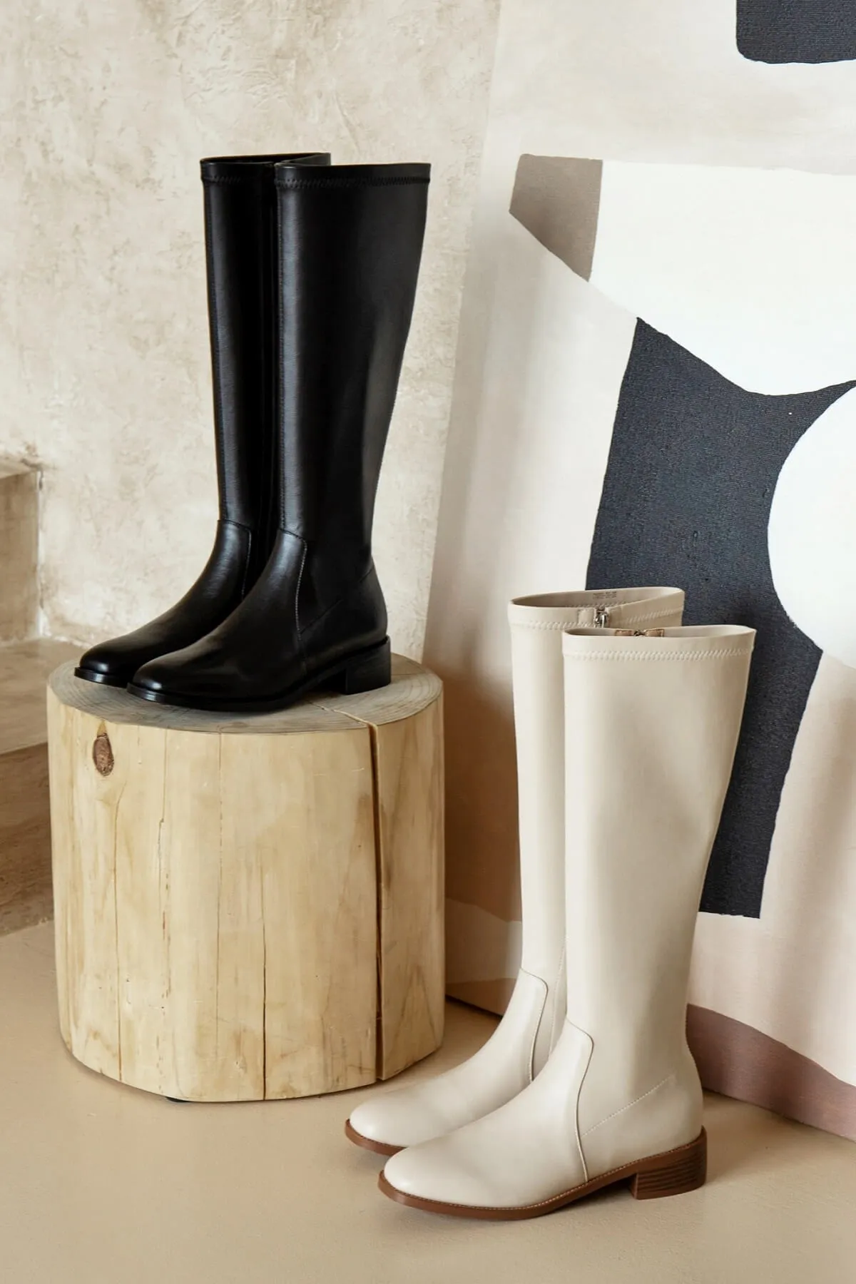 Rica - Stretch Knee-high Boots