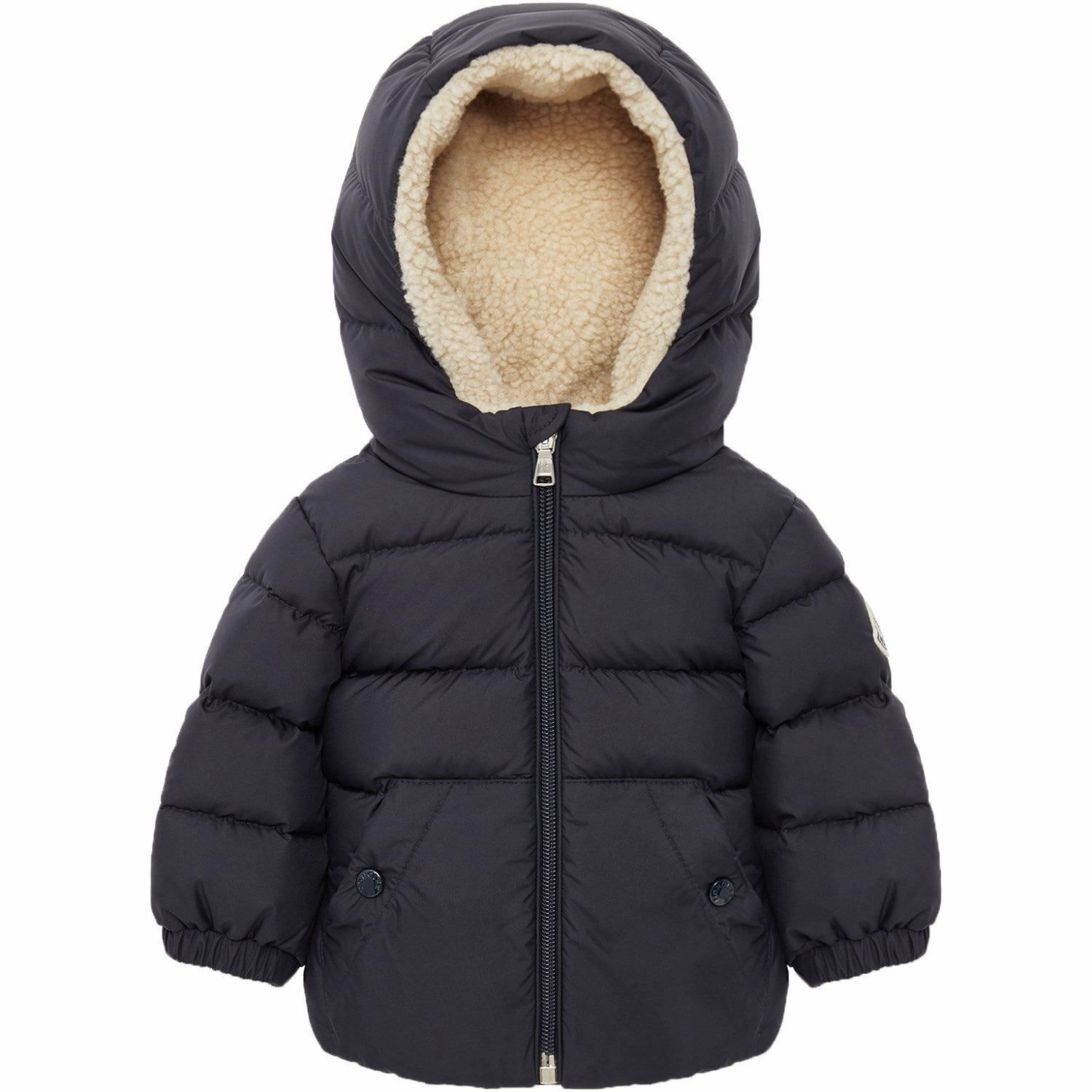 Moncler Medium Blue Amir Jacket Non Slip Collar