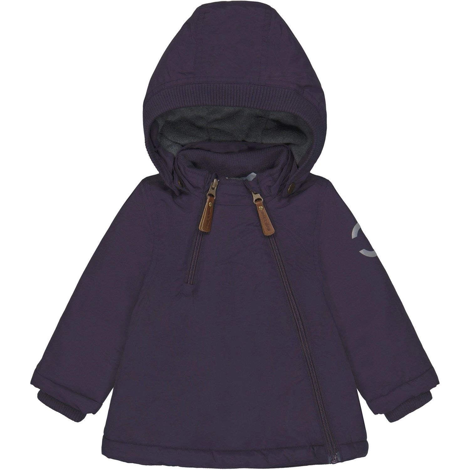 Mikk-Line Nightshade Nylon Jacket Solid Laser Cut Airflow Vents
