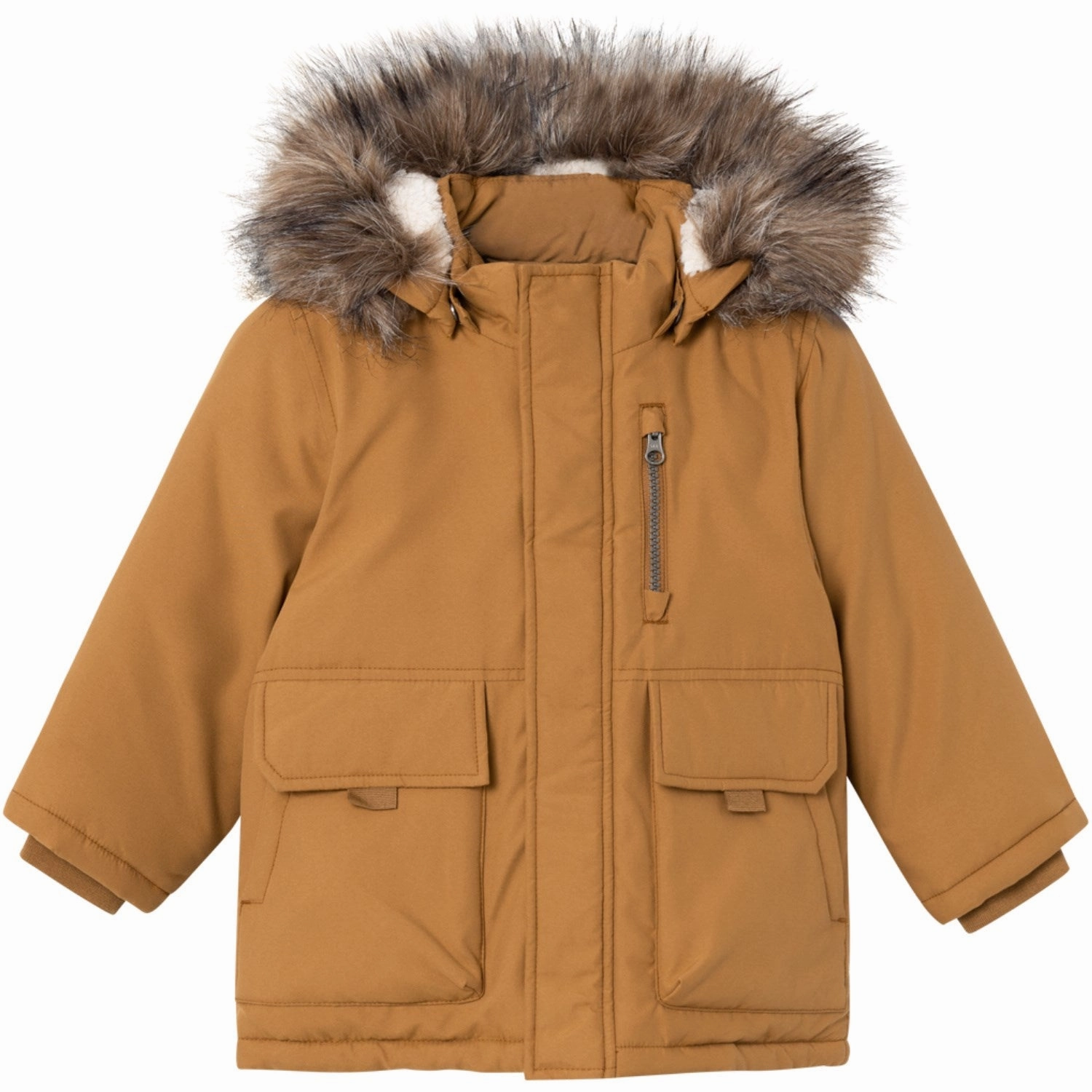 Name It Rubber Master05 Parka Jacket Smooth Zipper Track