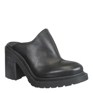 Rise Slip-On Heeled Mule • Black