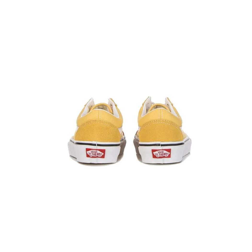 Vans scarpa sneakers da adulto Old Skool VN0A5KRFAVL1 giallo bianco Lightweight Knit Fabric eco - friendly shoes