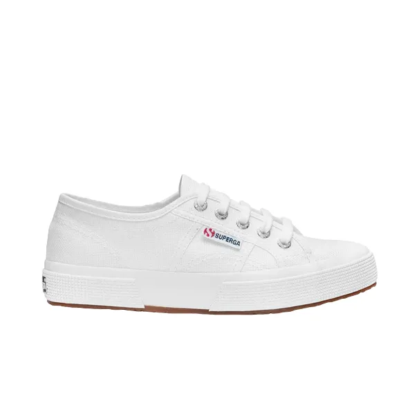 Athletic Performance Comfort Molding Superga scarpa sneakers unisex in tela 2750 Cotu Classic S000010 901 bianco