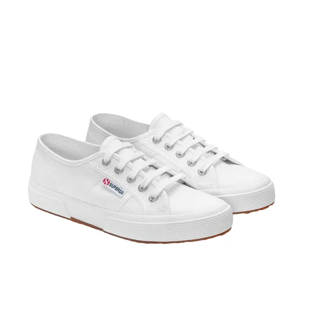 Fashionable Superga scarpa sneakers unisex in tela 2750 Cotu Classic S000010 901 bianco
