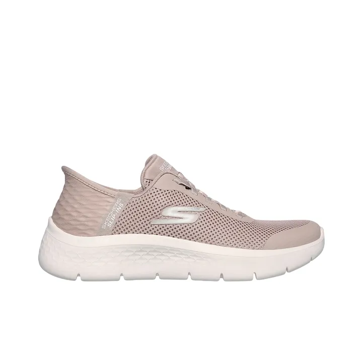 tennis player shoes Skechers scarpa sneakers da donna Slip-ins Go Walk Flex Grand Entry 124836/TPE tortora