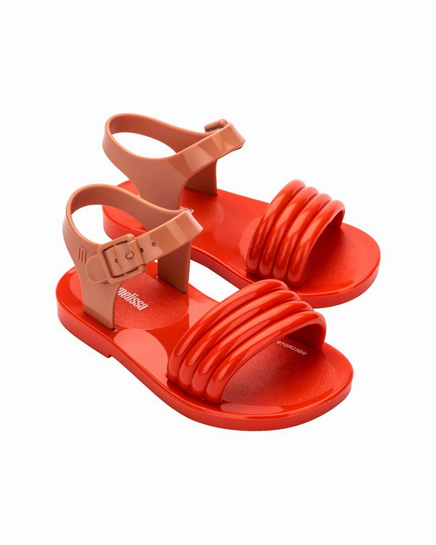 Mini Melissa Mar Wave BB Sandal Fashion Forward Reinforced toe cap